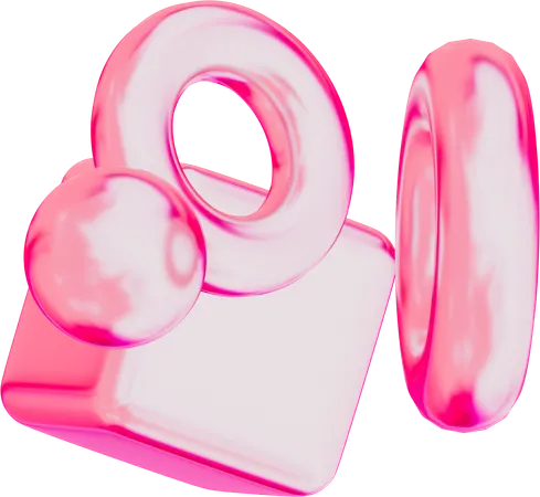 Random Shapes  3D Icon