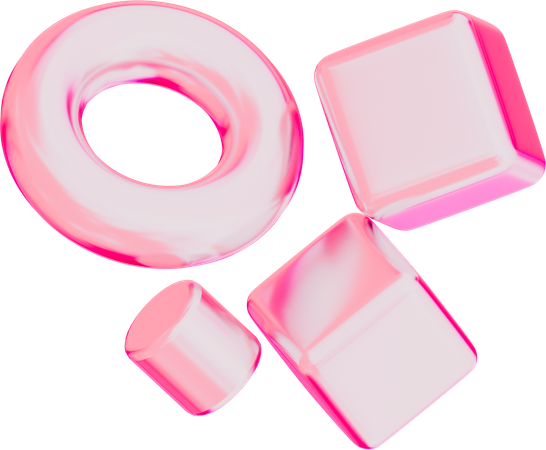 Random Shapes  3D Icon