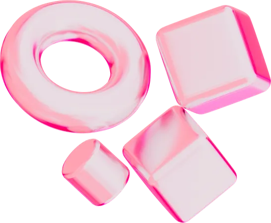 Random Shapes  3D Icon