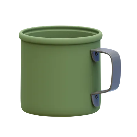 Tasse de randonnée  3D Illustration