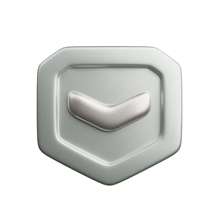 Rang argent  3D Icon