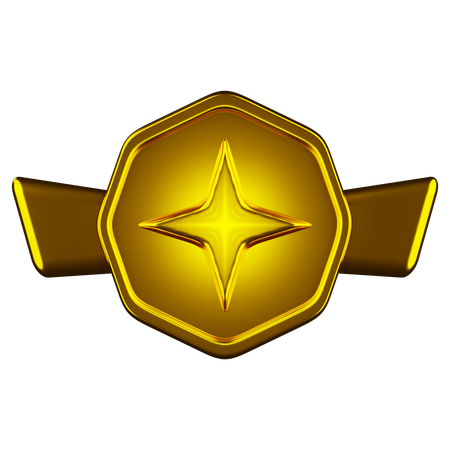 Rang Gold  3D Icon