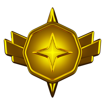 Rang or  3D Icon