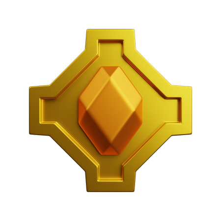 Rang or  3D Icon