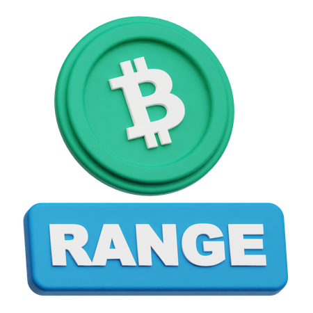 Rango de bitcoin  3D Icon