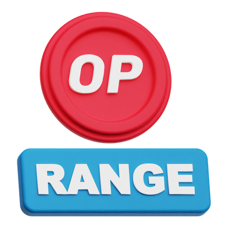 Rango de optimismo  3D Icon