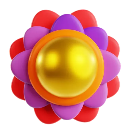 Rangoli  3D Icon