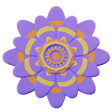 Rangoli  3D Icon