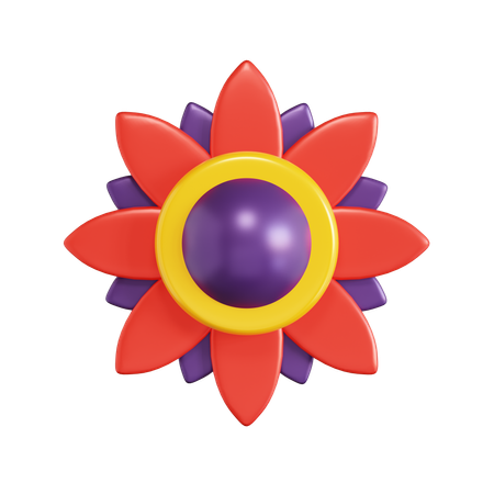 Rangoli  3D Icon