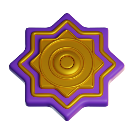 Rangoli  3D Icon