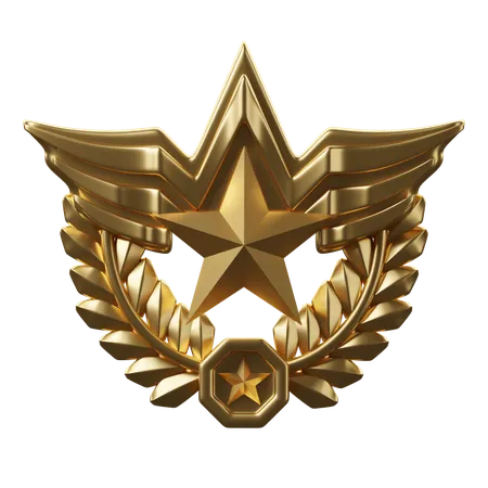 Rank  3D Icon