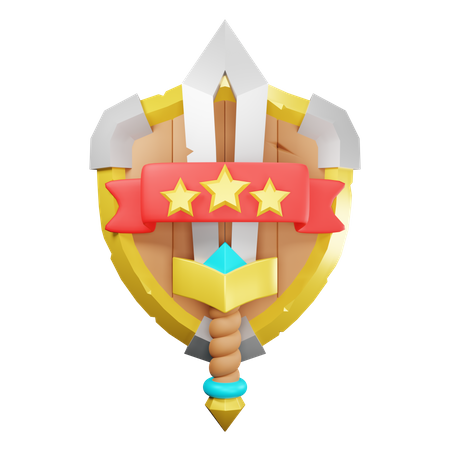 Rank  3D Icon