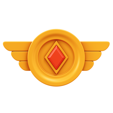 Rank Badges  3D Icon