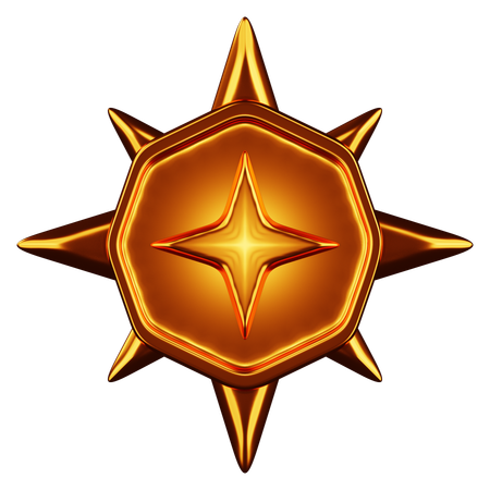 Rank Bronze  3D Icon