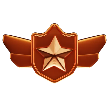 Rank Bronze  3D Icon