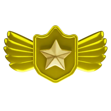 Rank Gold  3D Icon