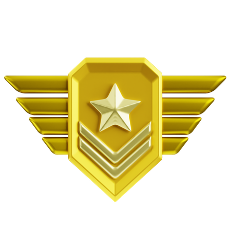 Rank Gold Tire 3  3D Icon