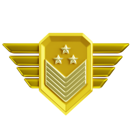 Rank Gold Tire 6  3D Icon