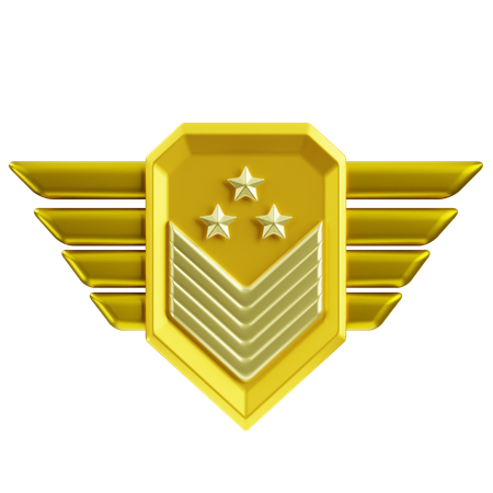Rank Gold Tire 6  3D Icon
