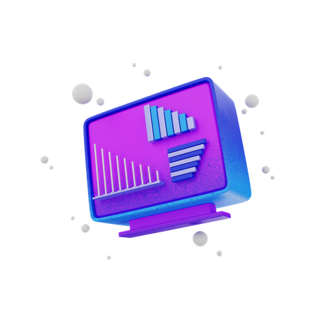 Clasificación lcd  3D Illustration