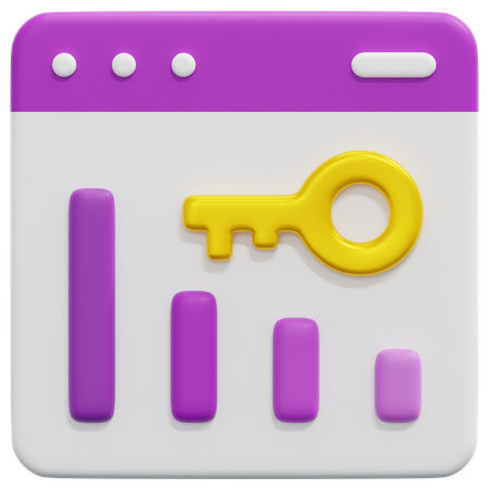 Ranking Website  3D Icon