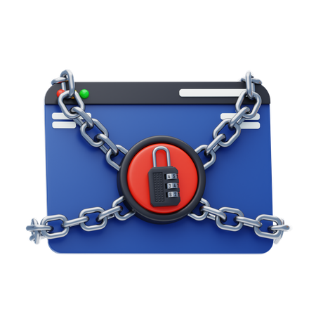 Ransomware  3D Icon