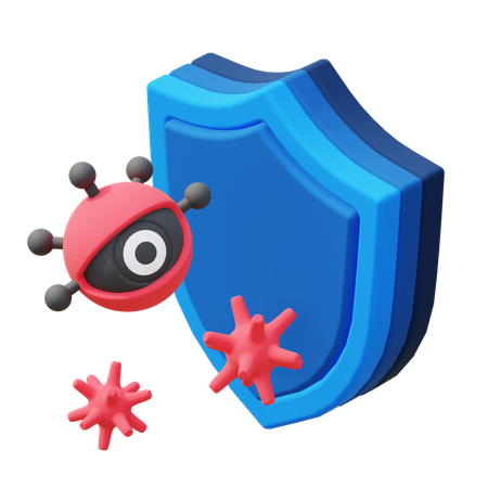 Ransomware Protection  3D Icon