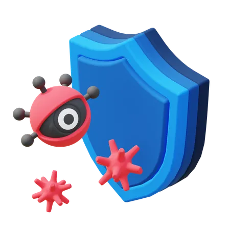 Ransomware Protection  3D Icon