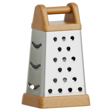 Râpe à fromage  3D Icon