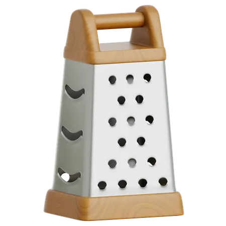 Râpe à fromage  3D Icon