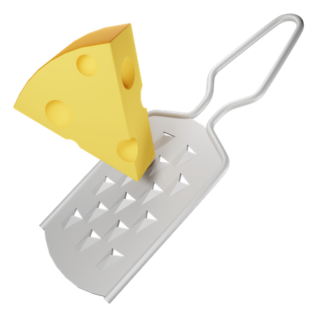 Râpe à fromage  3D Icon