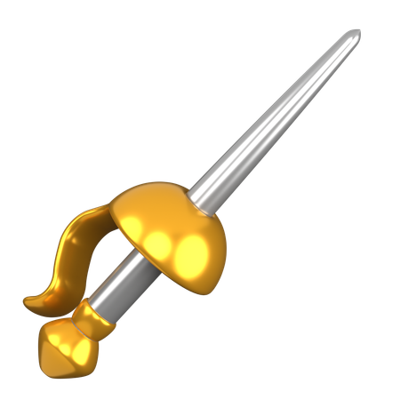 Rapier  3D Icon