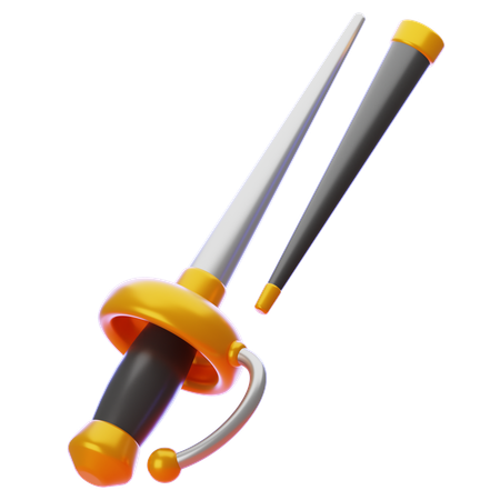 Rapier  3D Icon