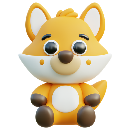 Raposa  3D Icon