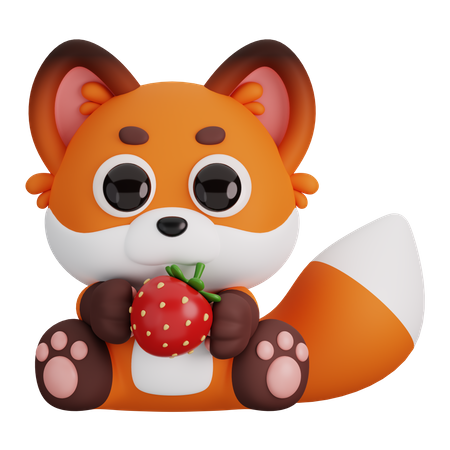 Raposa  3D Icon