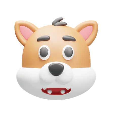 Raposa animoji  3D Icon