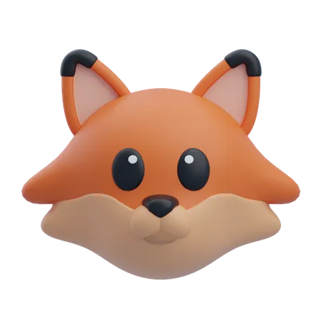 Raposa vermelha  3D Icon