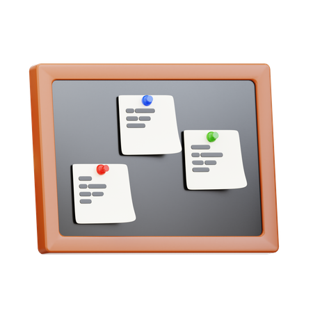 Notes de rappel  3D Icon