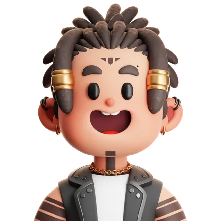 Rapper  3D Icon