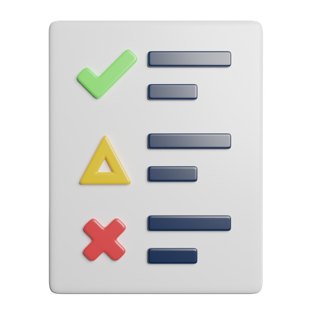 Rapport d'activité  3D Icon