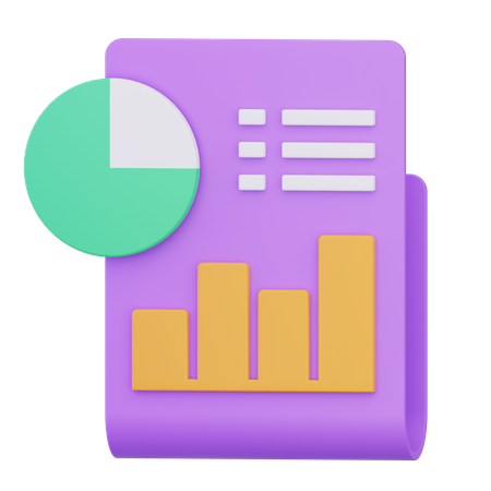 Rapport d'activité  3D Icon