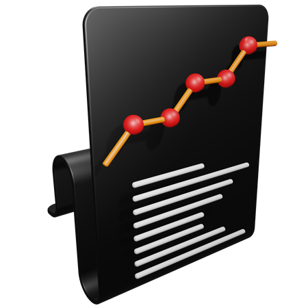 Bulletin d'analyse  3D Icon