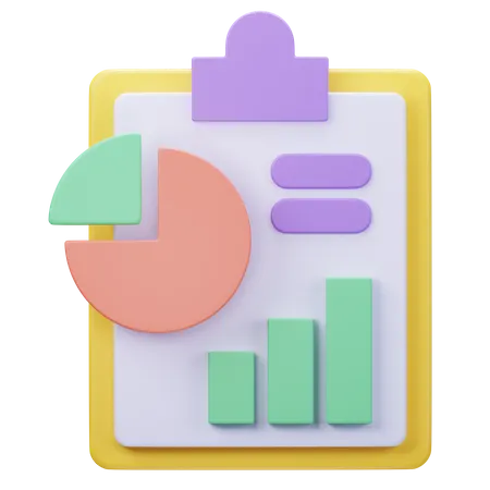 Bulletin d'analyse  3D Icon