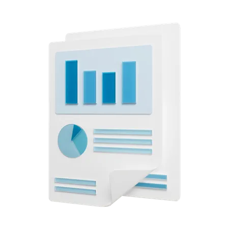 Bulletin d'analyse  3D Icon