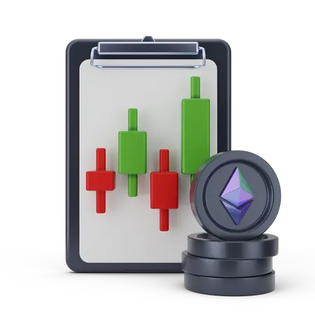 Rapport d'analyse d'Ethreum  3D Icon