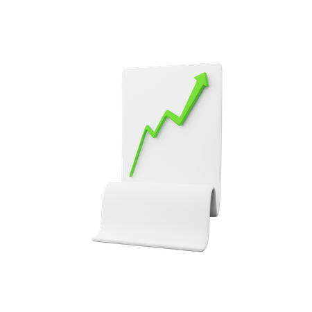 Rapport de croissance  3D Icon