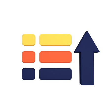 Rapport de croissance  3D Icon