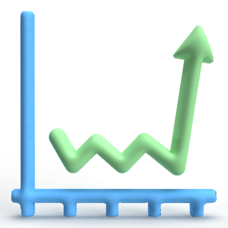 Rapport de croissance  3D Icon