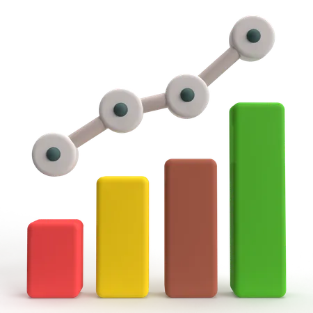 Rapport de croissance  3D Icon