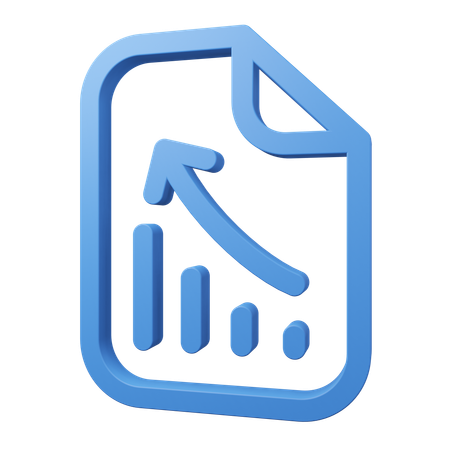 Rapport de croissance  3D Icon